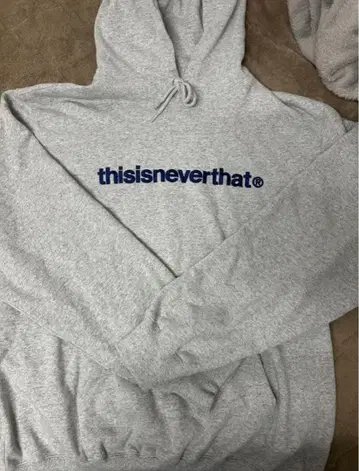 thisisneverthat 후드티 그레이