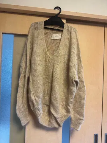 TODAYFUL 베이지 V넥 니트