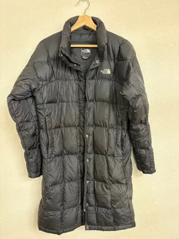 THE NORTH FACE 블랙 롱 다운 자켓 M