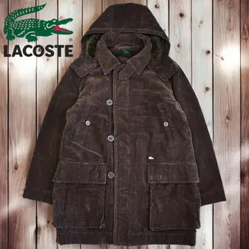 11M393 LACOSTE 충전솜 가는 골 코듀로이 자켓 모즈 코트