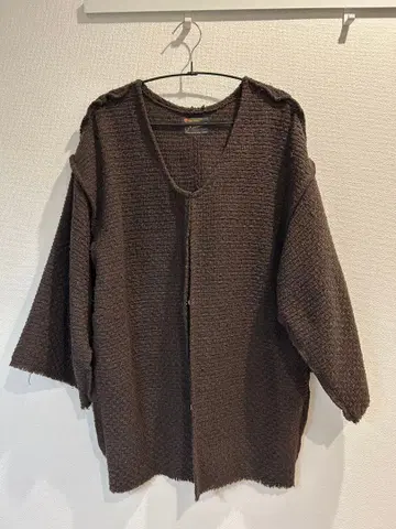 Kastane 브라운 돌먼 슬리브 가디건