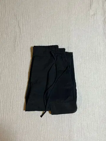 블랙 카고 팬츠