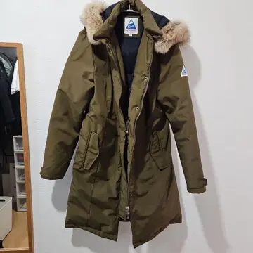 케이프 하이츠 엘노라 다운 자켓 M 올리브
