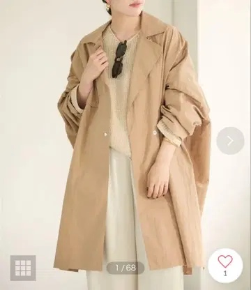 plage 텐트 코트 카멜