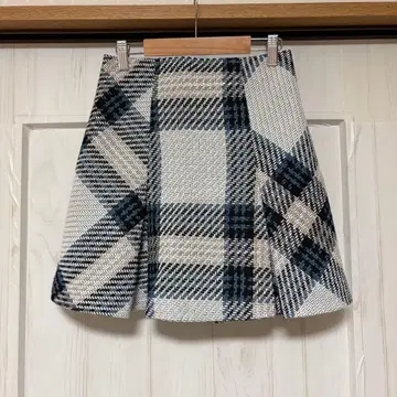 아리에크 SNIDEL 로빙 체크 미니 스커트 M