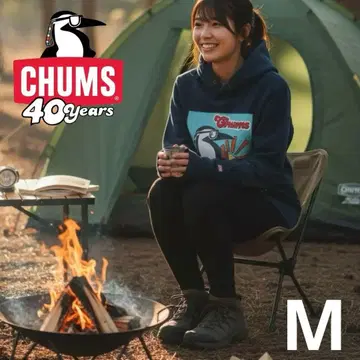 한정품 CHUMS 참스 40주년 기념 후드티 맨투맨 풀오버 M