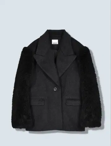 ommo 미사용 새상품 퍼 코트