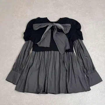 CELFORD 레이어드 니트 풀오버 네이비 36