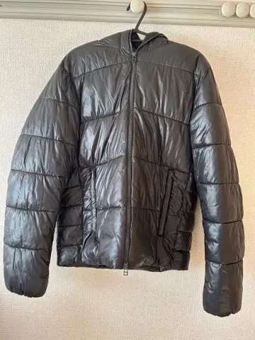 nano UNIVERSE 블랙 다운 자켓 L