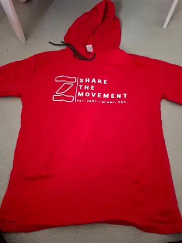 정품 ZUMBA WEAR 후디 후드티 M 사이즈