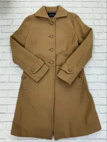 G887 맥피 코트 울 코트 베이지