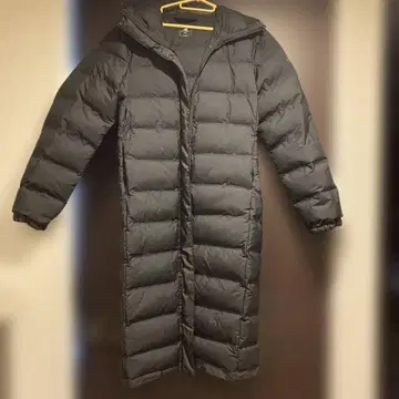 adidas 블랙 다운 코트 JOT 여성용