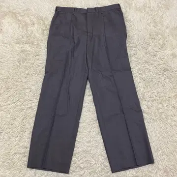 울 슬랙스 스트레이트 센터 프레스 그레이 SI-LO-SET M