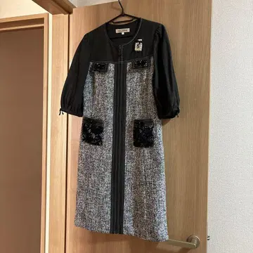 Super Beauty 무릎 기장 원피스 42