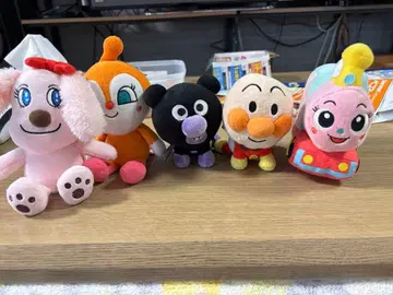 호빵맨 봉제 인형 5체 세트