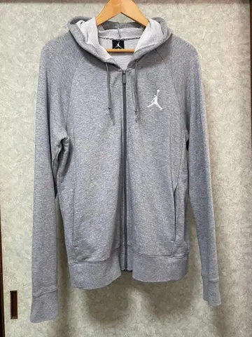 새상품급 조던 풀 집업 후드티 맨투맨 그레이 XL
