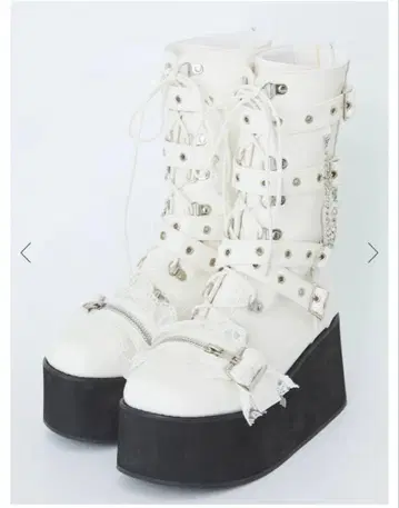 앙크루즈 Ank Rouge Bemqin 통굽 부츠