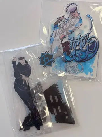 주술회전 고죠 사토루 아크릴 스탠드 2개 세트