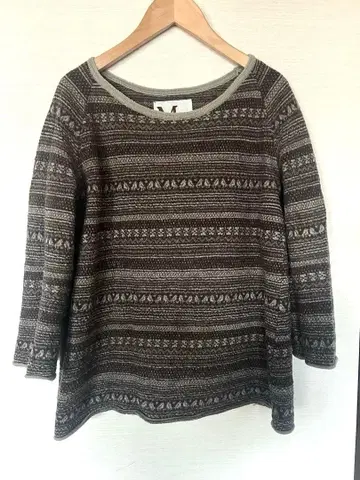 marble SUD 브라운 오부소매