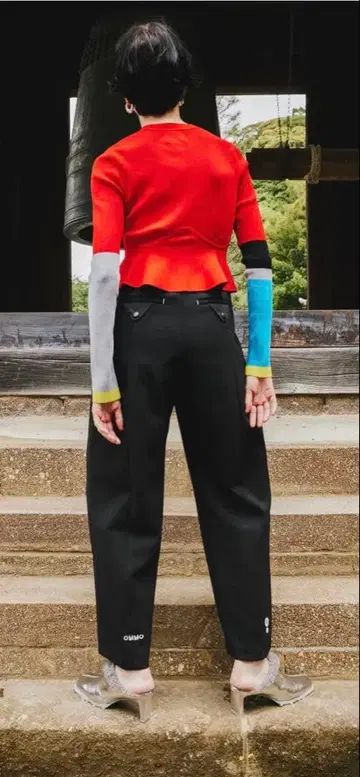 [ 새상품급 ] OMMO FRONT TUCK SEMI TAPERED PT