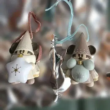 릴루린린 캡슐 토이 화이트 브라운 2개 세트