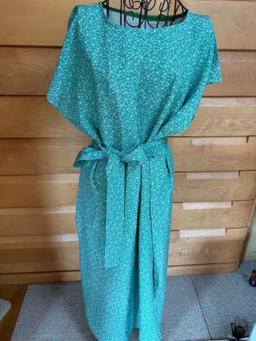 기모노 리메이크 벨트 포함 원피스 핸드메이드