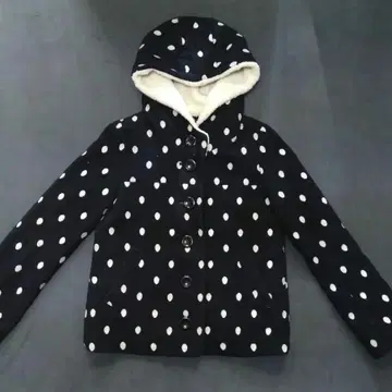 프랑슈리페 후드 부착 자켓 도트 아우터 위시코어