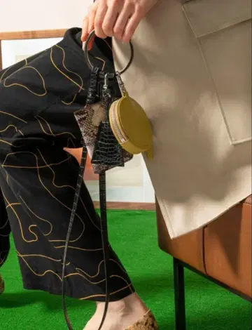 MAISON SPECIAL 비건 가죽 반지 멀티 케이스