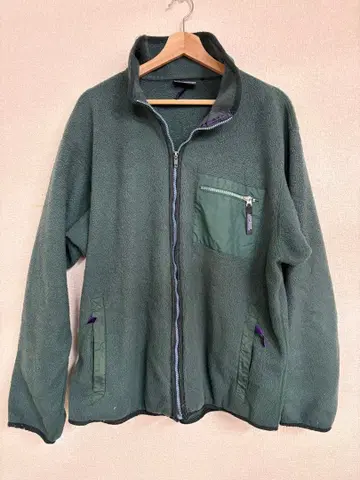 patagonia 플리스 자켓 다크 그린