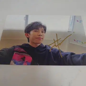 into1 임묵 친필 사인 엽서