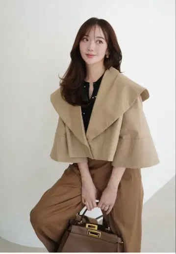 HEYON 헤 duck pants / camel 택 포함 새상품