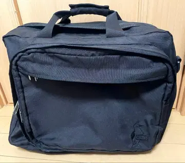 CHUMS 블랙 비즈니스 백팩