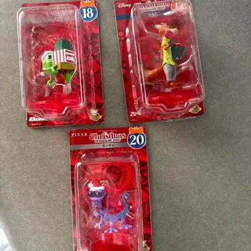 디즈니 크리스마스 오너먼트 2025 HAPPY 복권 세트