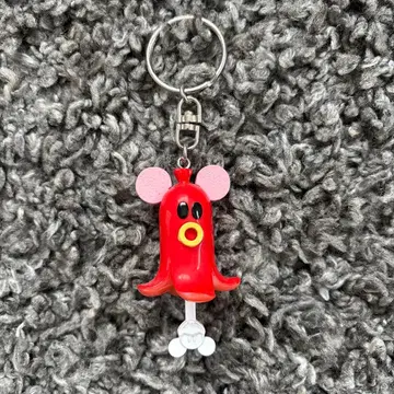 미키 문어 소시지 파크 푸드 키링 디즈니랜드