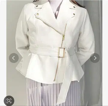 택 포함 미사용 새상품 머큐리 듀오 페플럼 라이더 자켓