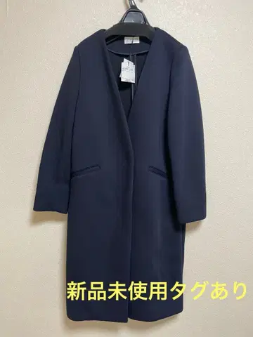 플라스테 리버 코트 네이비 새상품 택 포함