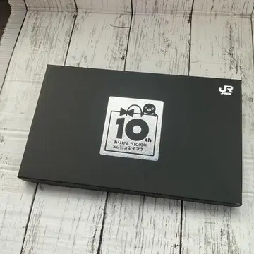 Suica 펭귄 Suica 10주년 기념 사진 프레임 천연 가죽제