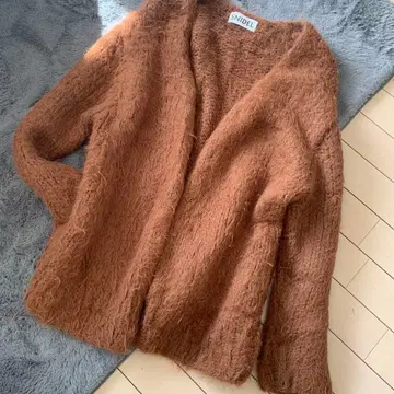 SNIDEL 브라운 가디건 긴팔