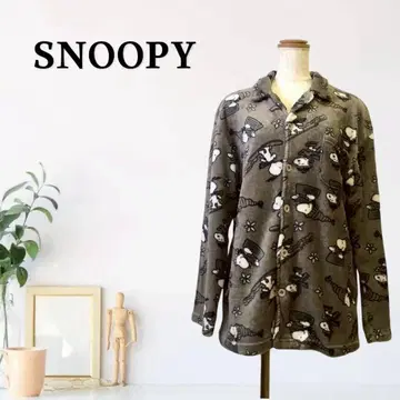 zG594 [ F ] SNOOPY 올 패턴 릴랙스 핏 이지케어