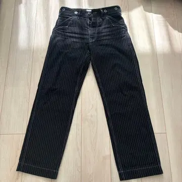 Schott 올드 히코리 데님 팬츠 블랙 사이즈 30