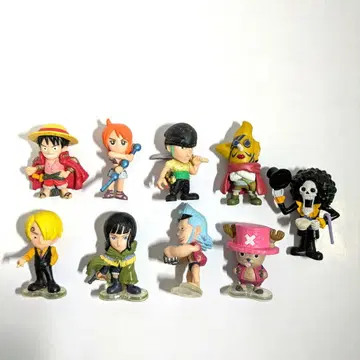 원피스 밀짚모자 해적단 9체 세트