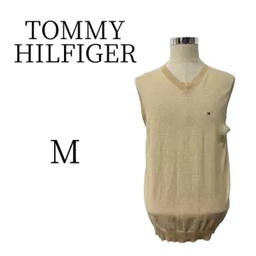타미힐피거 베이지 베스트 M