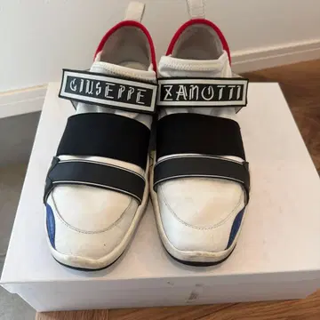 GIUSEPPE ZANOTTI 스트랩 스니커즈