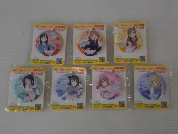 미개봉 러브 라이브 선샤인 x 세븐일레븐 캔뱃지 7개 세트