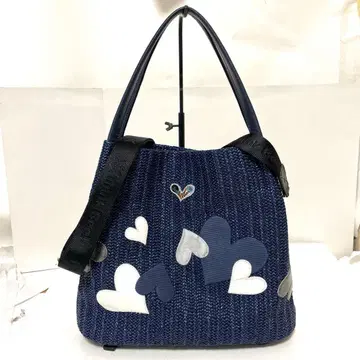 싱크비! 제우스 더 네이비 백 2way 토트백 중고