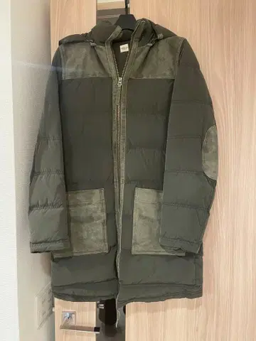 론 헤르만 후드 부착 롱 다운 자켓