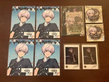 기사X 타케야키 쇼 폴라로이드 브로마이드 포토 카드 메타카 캔뱃지 시윤