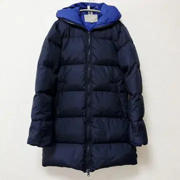 [ 새상품급 ] 유나이티드 애로우즈 38 다운 코트 후드 부착 네이비