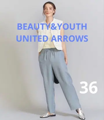2024 린넨 라이크 드로스트 이지 팬츠 BEAUTY&YOUTH 36