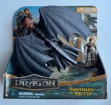 드래곤 길들이기 실사 영화판 피규어 투슬리스 나이트퓨리 & 히컵